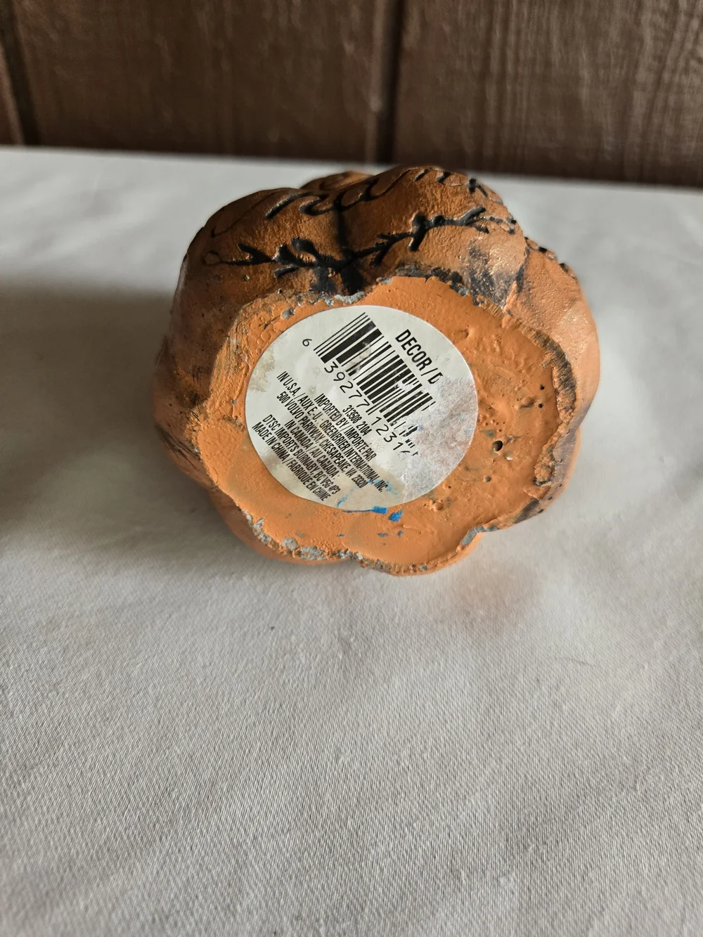 Be Blessed Be Thankful Stacked Pumpkin Decor
